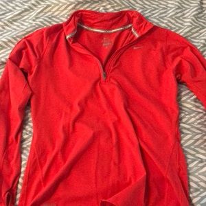 Nike dri fit quarter zip